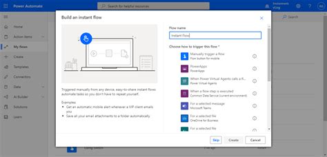 Image result for Power Automate Flow Types