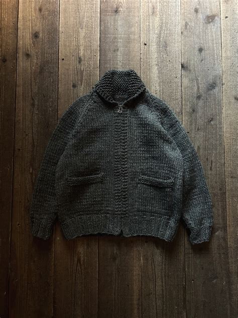 klause cowchan hand knit brown | TALE COCOON
