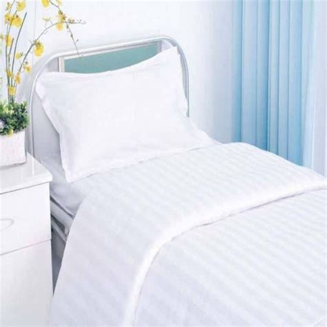 White Cotton Hospital Bedsheet Exporter, Supplier from Delhi