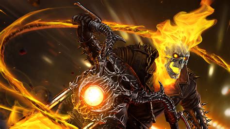 The Ghost Rider 4k Wallpaper,HD Superheroes Wallpapers,4k Wallpapers,Images,Backgrounds,Photos ...