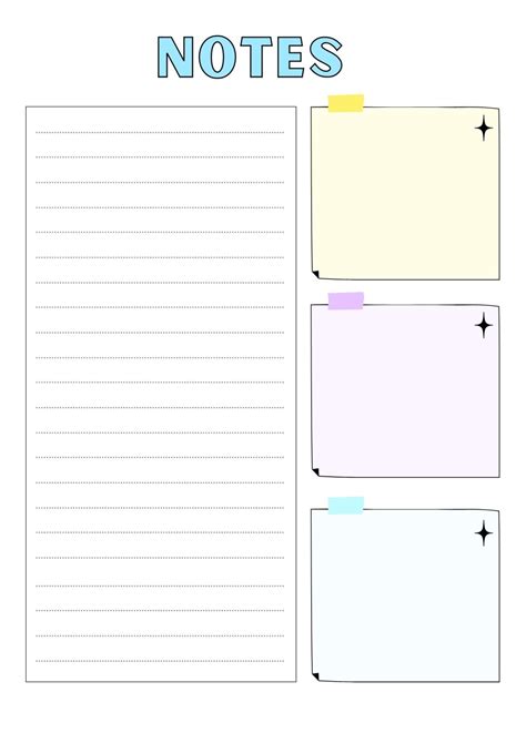 Image result for Free Printable Note Pages