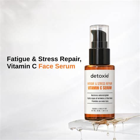 Buy Face Serum for Fatigue & Stress Repair with Vitamin C & E