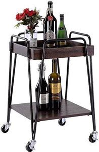 Indian Decor 45231 Kitchen Island Cart Bar Cart Kitchen Serving Cart ...