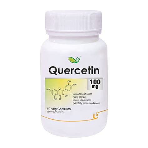 Biotrex Nutraceuticals Quercetin 100mg | Supports Energy, Brain & Heart ...