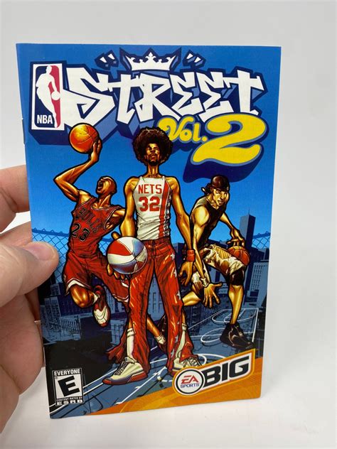 NBA Street: Vol 2 | PS2 | Manual Only No Game or Case Playstation 2 Sony