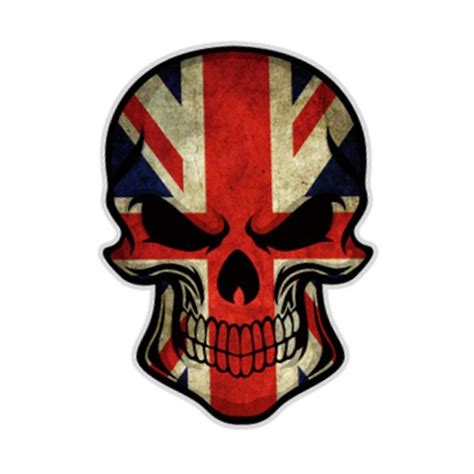 SIDEAUTO Punisher Skull American Flag Car Motorcycle Vinyl Sticker ...