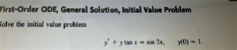 Ode Initial Value Problem Solver Kreyszig 的图像结果