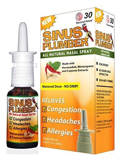 Buy Sinus Plumber is the Ultimate Congestion Buster with Horseradish ...
