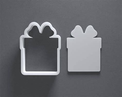 Christmas Present Gift Box Cookie Cutter From Mini to Large - Etsy India