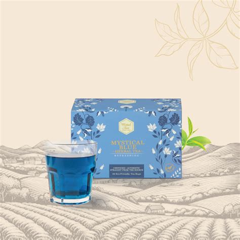 Mittal Teas, Turmeric Elixir, Mystical Blue Herbal Tea | Combo | Hand-