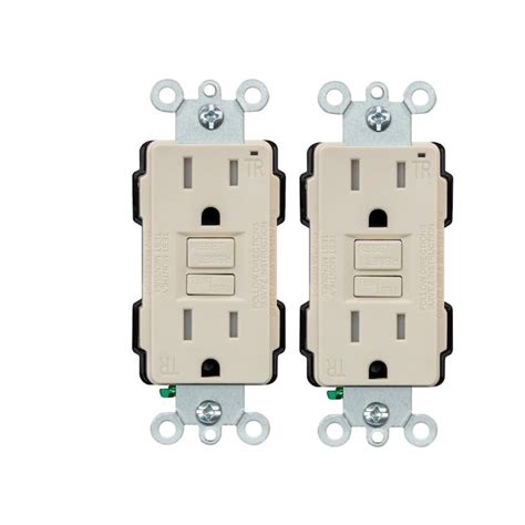 Utilitech 15-Amp 125-volt Tamper Resistant GFCI Residential Decorator ...
