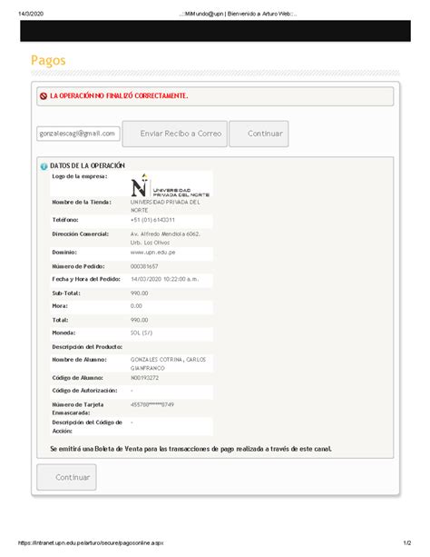 . Mi Mundo@upn Bienvenido a Arturo Web - 14/3/2020 ..::MiMundo@upn ...