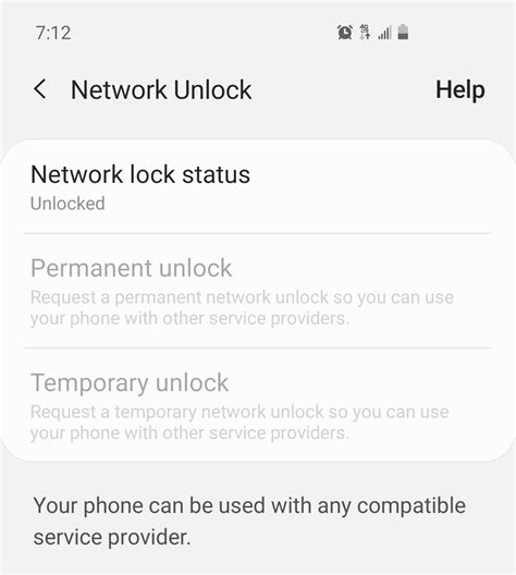 Network Unlock App