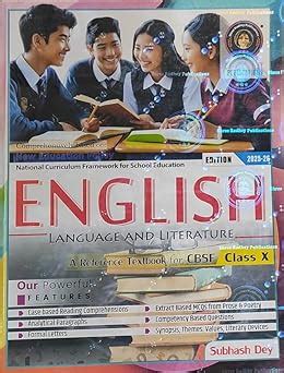 Subhash Dey English Language and Literature Reference Book