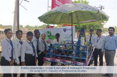 Report: Public awareness Under Extension and Outreach Programs