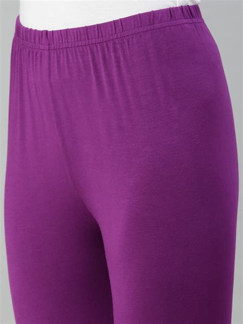 Prisma Violet Ankle Leggings for Women
