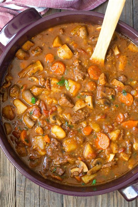 easy crockpot beef stew recipe