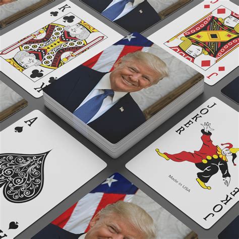 President Trump Playing Cards Official White House Photo – Brian Bula!