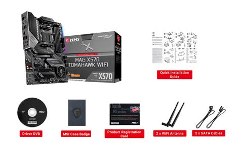 MSI MAG X570 Tomahawk Wifi Motherboard – Computerspace