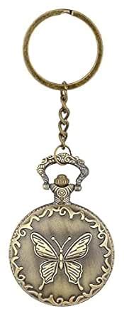 Seven Square Premium Retro Vintage Classic Design Bronze Key Chain with ...