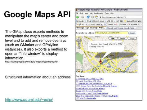 Image result for Google API Maps Web Page