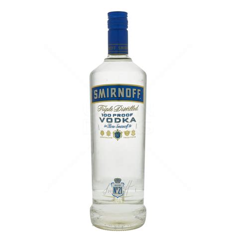 Smirnoff Blue Vodka 1L (50% Vol.) - Smirnoff - Vodka | Urban Drinks ...