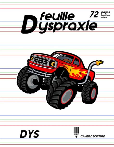 Buy cahier d'ecriture DYS: Apprentissage à écrire les lettres et les ...