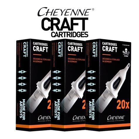 Cheyenne Craft Tattoo Cartridge Needles - Curved Magnum – Tattoo ...
