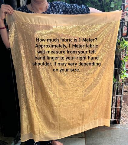 How Much Fabric is 1 Meter – Inhika.com