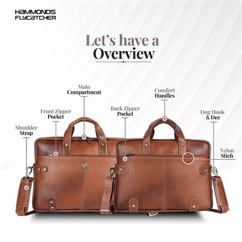 Leather Laptop Bag (up to 16″) for Men – Hammonds Flycatcher