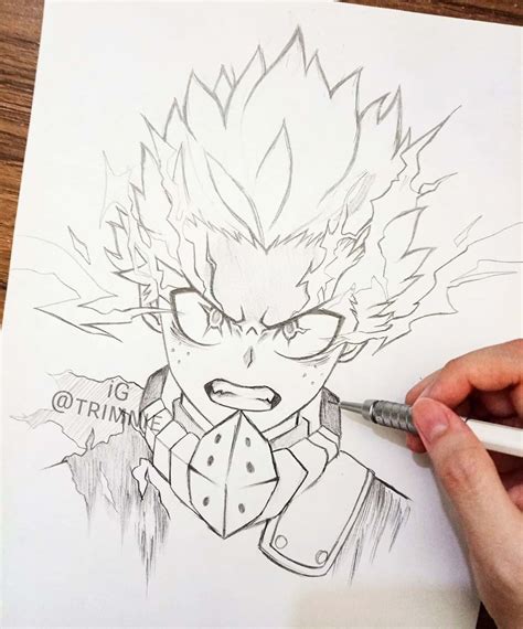 “I'm no longer the useless deku who can't do anything right.... I'm the deku who gives it his ...