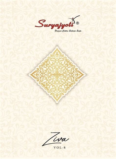SURYAJYOTI ZIVA VOL 8 WHOLESALE RATE SUPPLIER-MAAFASHION