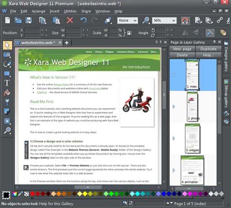 Image result for Xara Web Designer 11 Tutorial