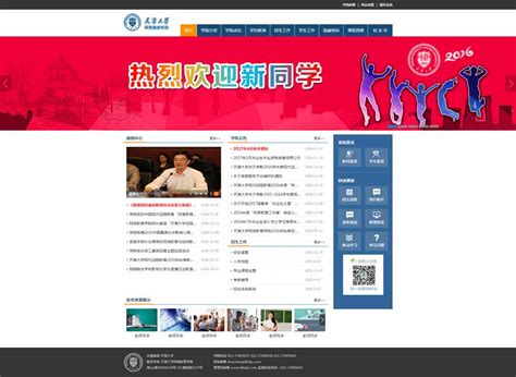 石家庄网站建设案例：天津大学 - 石家庄河北飞数科技有限公司