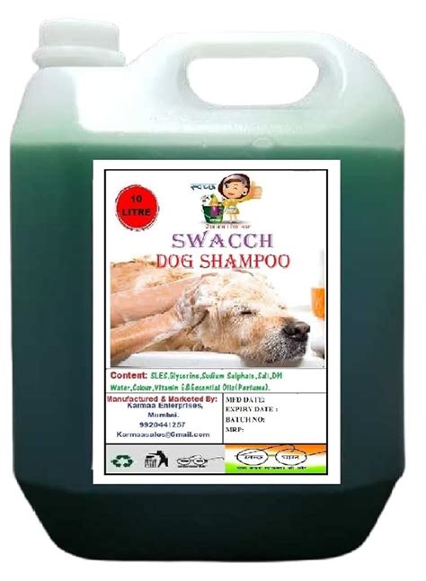 Buy SWACCH Dog Shampoo NEEM ALOVERA 10 Litre Online at Low Prices in ...