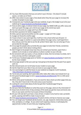 Image result for Facebook Page Tips