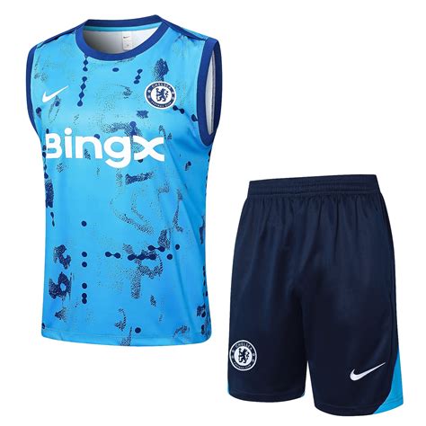 Chelsea 24/25 Sleeveless Training Set - JerseyMotion