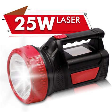 Pick Ur Needs® 25 Watt LED Long Range Search Torch Light Rechargeable