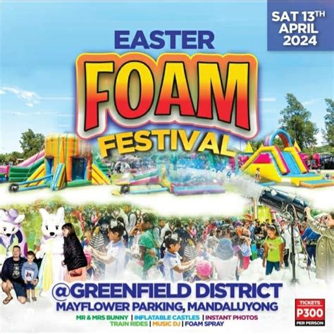 Foam Festival Manila 2024, Greenfield, Mandaluyong, Pasig, 13 April to ...