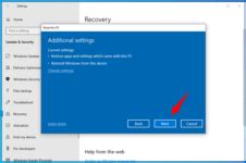 Image result for Windows Reset Keep Files