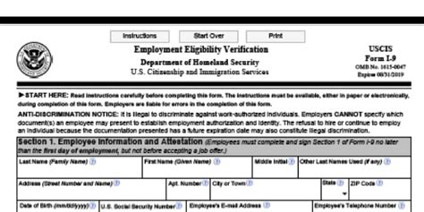 Image result for Form I-9 PDF