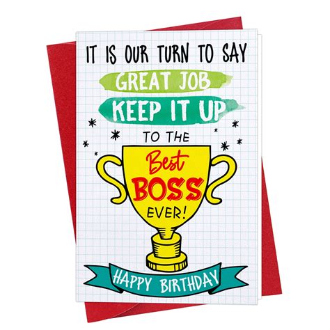 Boss Printable Birthday Cards Printbirthdaycards Bosss Day Cardhappy ...