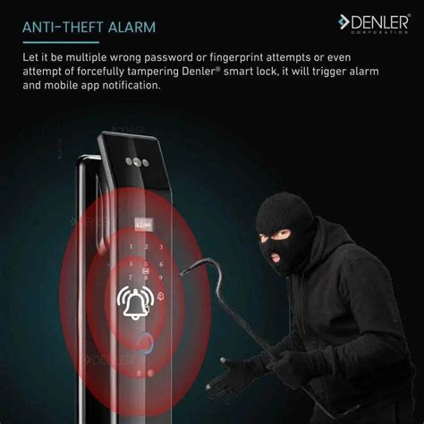 Denler F4 Smart Door Lock – Secure and Convenient