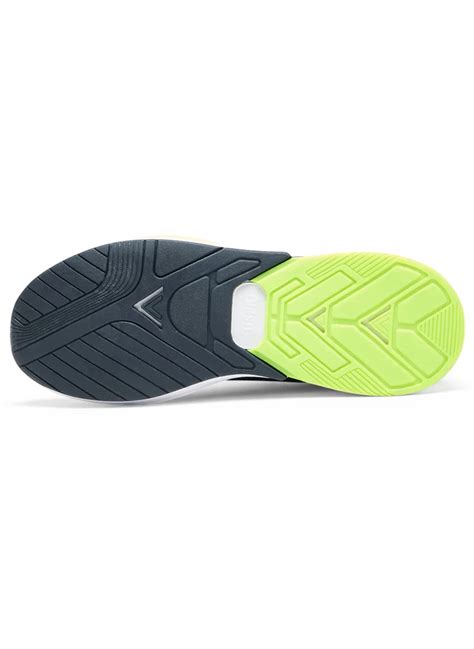 U.S. Polo Assn. Navy/Neon Yellow Men's Navy Sneakers - Lightweight with ...