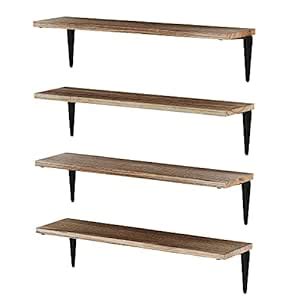 Wallniture Arras 24'' Floating Shelves, Floating Book Shelves, Wall ...
