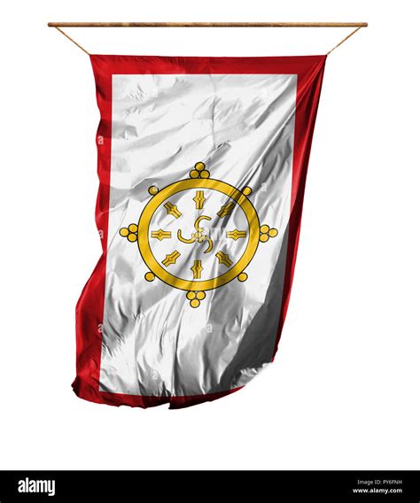 Flag of Sikkim. Vertical flag.Isolated on a white background Stock Photo - Alamy