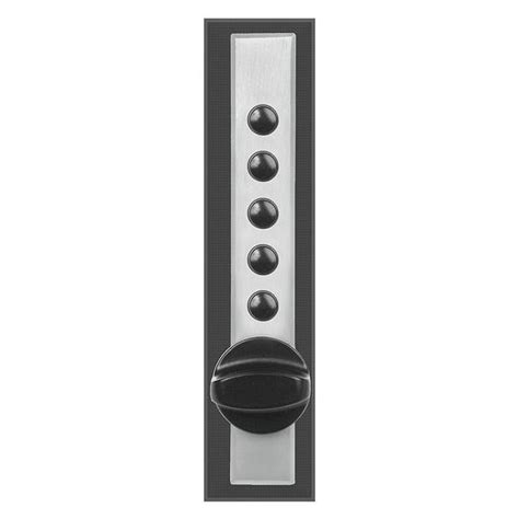 Simplex Mechanical Lock, Satin Chrome, 5 Button C960226D41 | Zoro