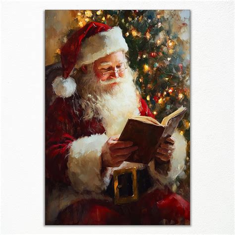 Santa Paintings