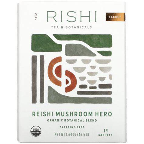 Rishi Reishi Mushroom Hero Herbal Tea - Collaborative Natural Health ...