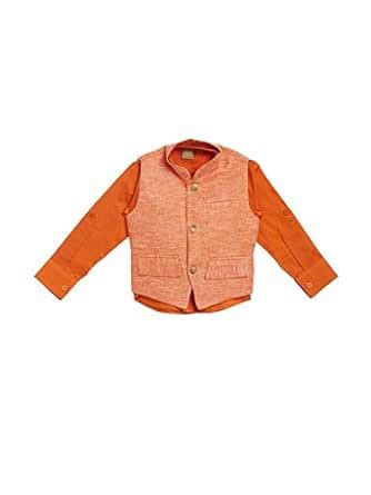 JTN Fashions Boys Wear Shirt Jute Jacket Jute Pant for New Born Kids (5 ...